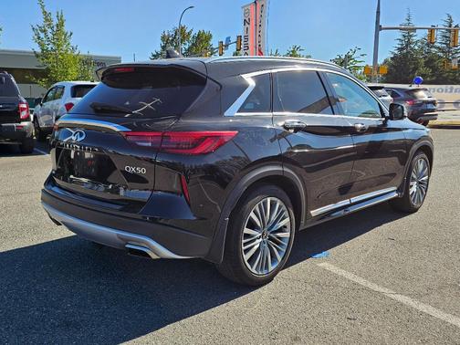 Black Obsidian 2024 INFINITI QX50 AUTOGRAPH