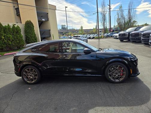 Shadow Black 2025 Ford Mustang Mach-E GT