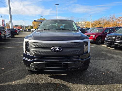 Antimatter Blue Metallic 2025 Ford F-150 Lightning Flash