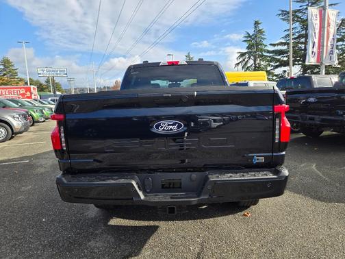 Antimatter Blue Metallic 2025 Ford F-150 Lightning Flash