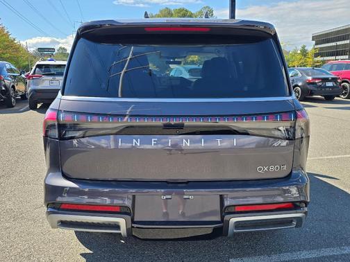 Anthracite Gray 2025 INFINITI QX80 Luxe