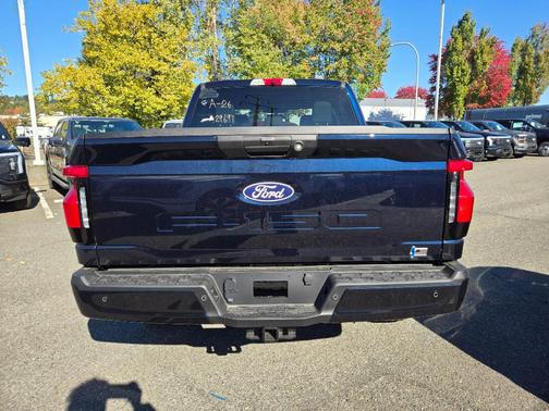 Antimatter Blue Metallic 2025 Ford F-150 Lightning Flash