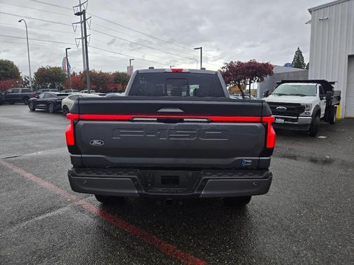 Carbonized Gray Metallic 2025 Ford F-150 Lightning Platinum