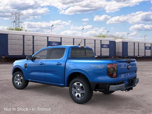 Velocity Blue Metallic 2026 Ford Ranger Lariat