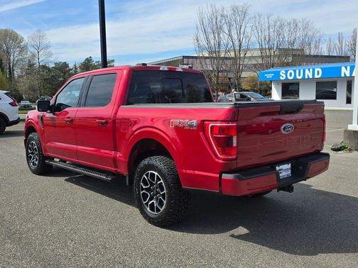 Rapid Red Metallic Tinted Clearcoat 2021 Ford F-150 XLT