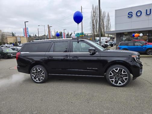 Agate Black Metallic 2026 Ford Expedition Max Platinum