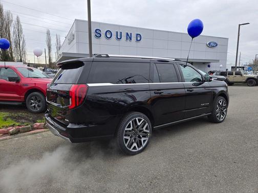 Agate Black Metallic 2026 Ford Expedition Max Platinum