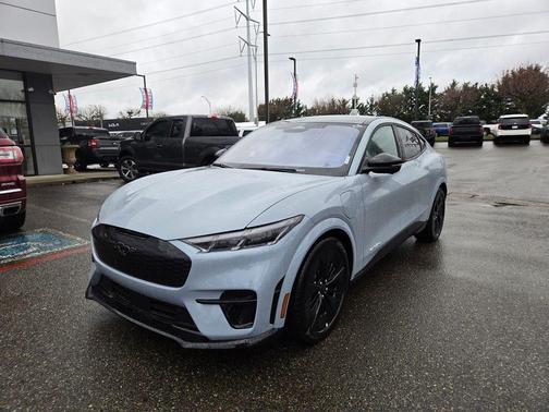 Glacier Gray Metallic 2025 Ford Mustang Mach-E GT SUV