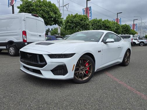 Oxford White 2025 Ford Mustang GT Premium
