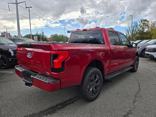 Rapid Red Metallic Tinted Clearcoat 2025 Ford F-150 Lightning Flash