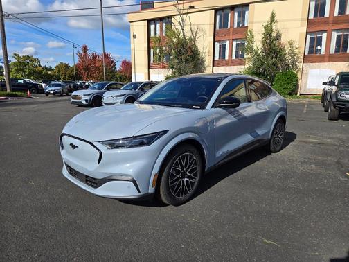 Glacier Gray Metallic 2025 Ford Mustang Mach-E Premium