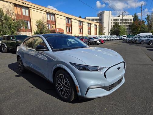 Glacier Gray Metallic 2025 Ford Mustang Mach-E Premium