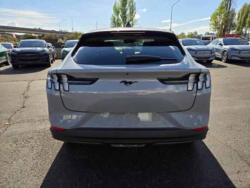 Glacier Gray Metallic 2025 Ford Mustang Mach-E Premium