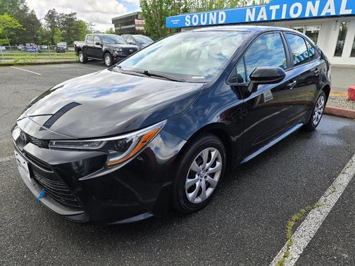 Midnight Black Metallic 2023 Toyota Corolla LE