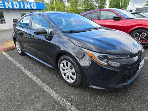 Midnight Black Metallic 2023 Toyota Corolla LE