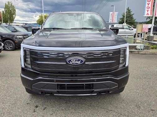 Agate Black Metallic 2025 Ford F-150 Lightning Platinum