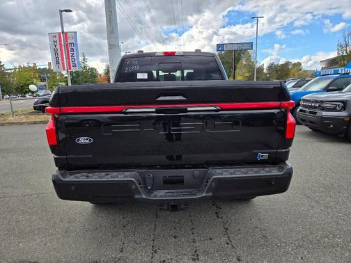 Agate Black Metallic 2025 Ford F-150 Lightning Platinum