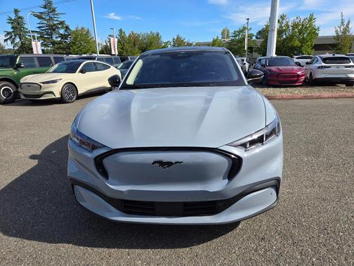 Glacier Gray Metallic 2025 Ford Mustang Mach-E Premium