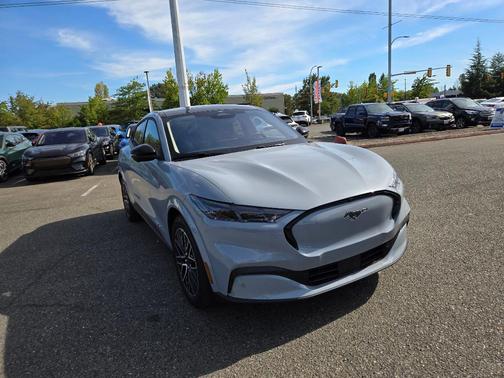 Glacier Gray Metallic 2025 Ford Mustang Mach-E Premium