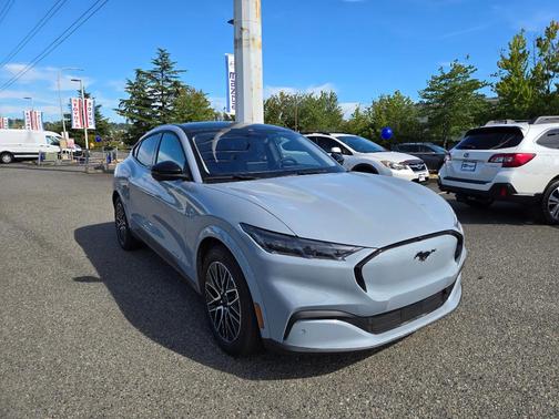 Glacier Gray Metallic 2025 Ford Mustang Mach-E Premium