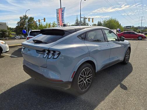 Glacier Gray Metallic 2025 Ford Mustang Mach-E Premium
