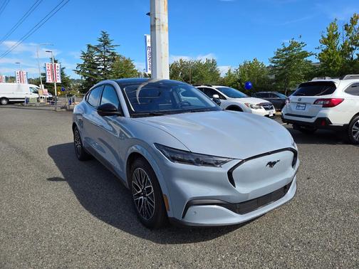 Glacier Gray Metallic 2025 Ford Mustang Mach-E Premium