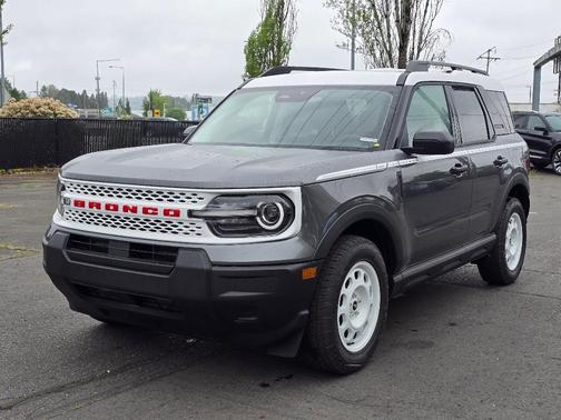 Carbonized Gray Metallic 2026 Ford Bronco Sport Heritage