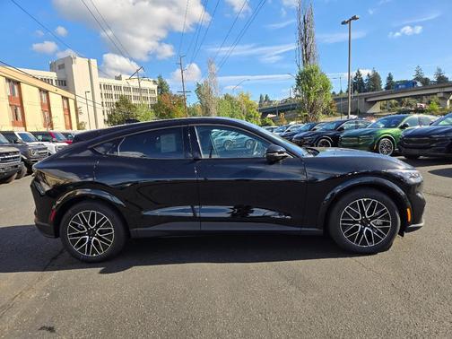 Shadow Black 2025 Ford Mustang Mach-E Premium