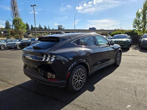 Shadow Black 2025 Ford Mustang Mach-E Premium