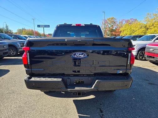 Antimatter Blue Metallic 2025 Ford F-150 Lightning Flash