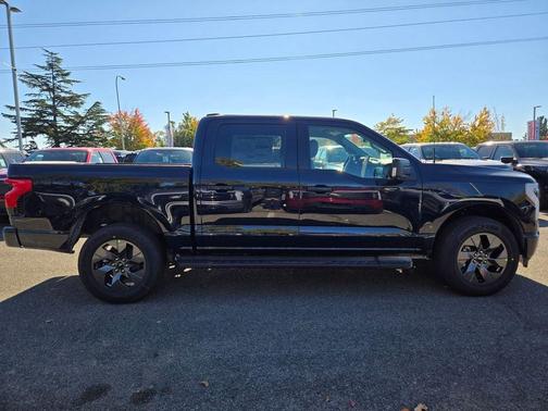 Antimatter Blue Metallic 2025 Ford F-150 Lightning Flash