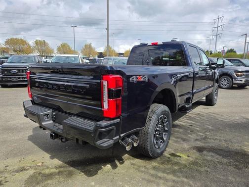 Blue 2025 Ford F-350 Platinum