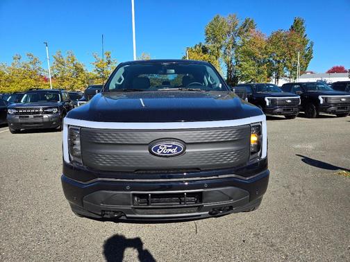 Antimatter Blue Metallic 2025 Ford F-150 Lightning Flash