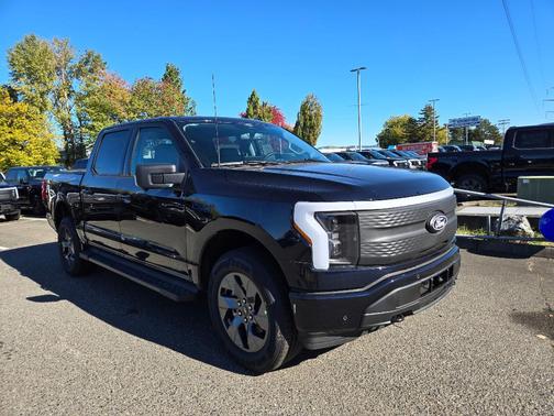 Antimatter Blue Metallic 2025 Ford F-150 Lightning Flash