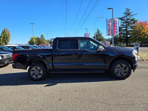 Antimatter Blue Metallic 2025 Ford F-150 Lightning Flash