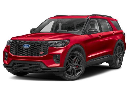 Red Metallic 2026 Ford Explorer ST