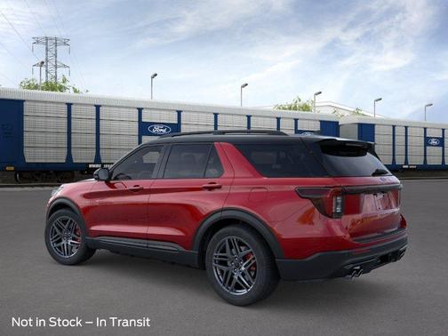 Red Metallic 2026 Ford Explorer ST