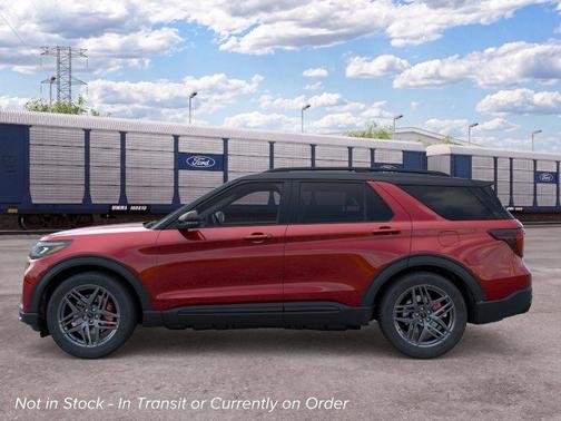 Red Metallic 2026 Ford Explorer ST