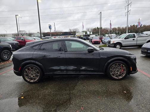 Shadow Black 2025 Ford Mustang Mach-E GT
