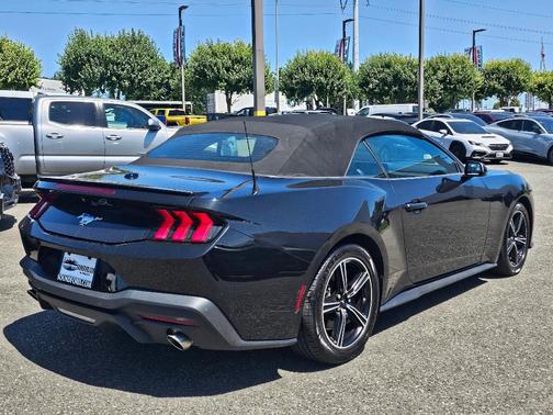 Black 2024 Ford Mustang EcoBoost
