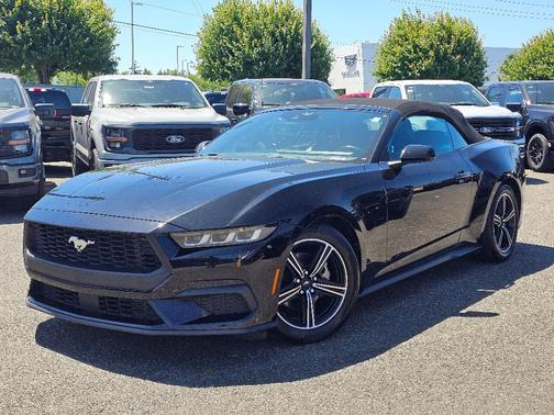 Black 2024 Ford Mustang EcoBoost