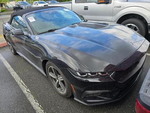 Black 2024 Ford Mustang EcoBoost