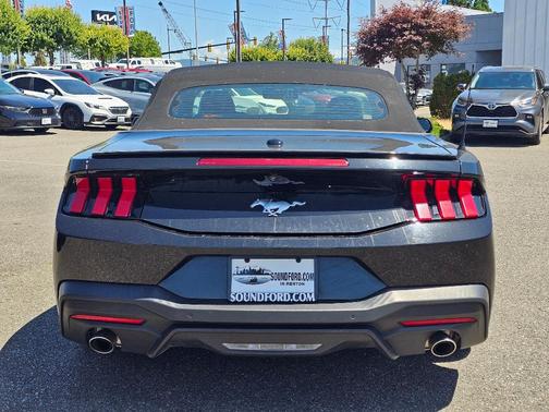 Black 2024 Ford Mustang EcoBoost