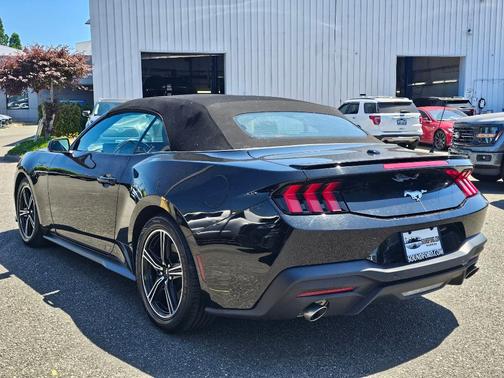 Black 2024 Ford Mustang EcoBoost