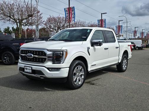 Star White 2023 Ford F-150 Platinum