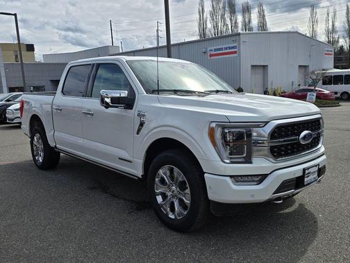 Star White 2023 Ford F-150 Platinum