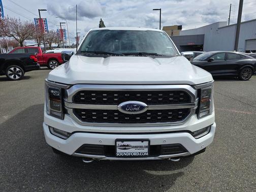 Star White 2023 Ford F-150 Platinum