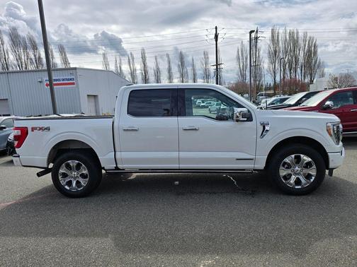 Star White 2023 Ford F-150 Platinum
