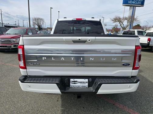 Star White 2023 Ford F-150 Platinum