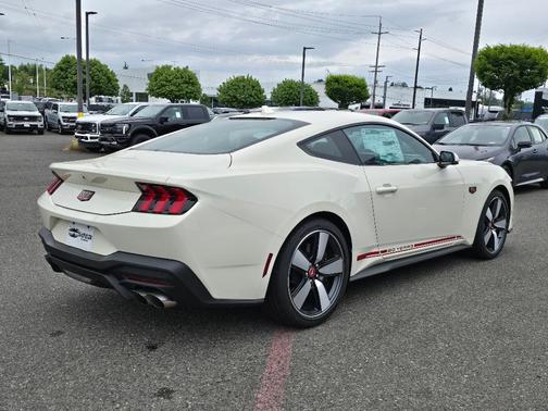 Wimbledon White 2025 Ford Mustang GT Premium